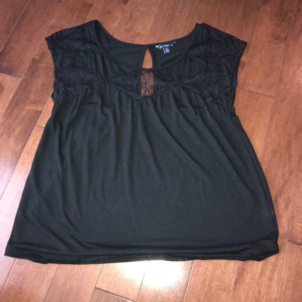 American Eagle Black Shirt